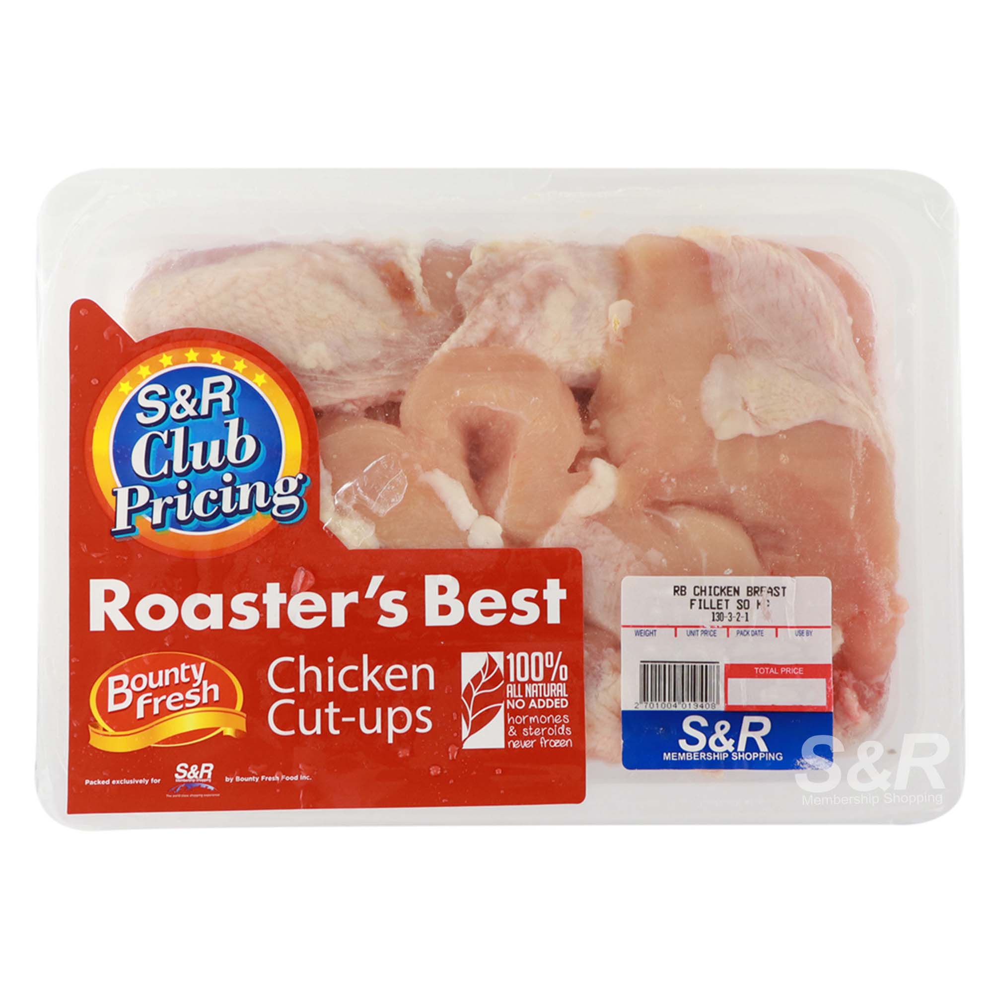 Roaster's Best Chicken Breast Fillet Cut-ups Skin On approx. 2.5kg